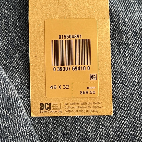 Levi’s 550 Relaxed Blue Jeans 48 x29” - Picture 6 of 8